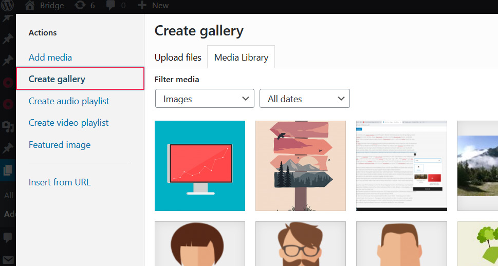 Create Gallery