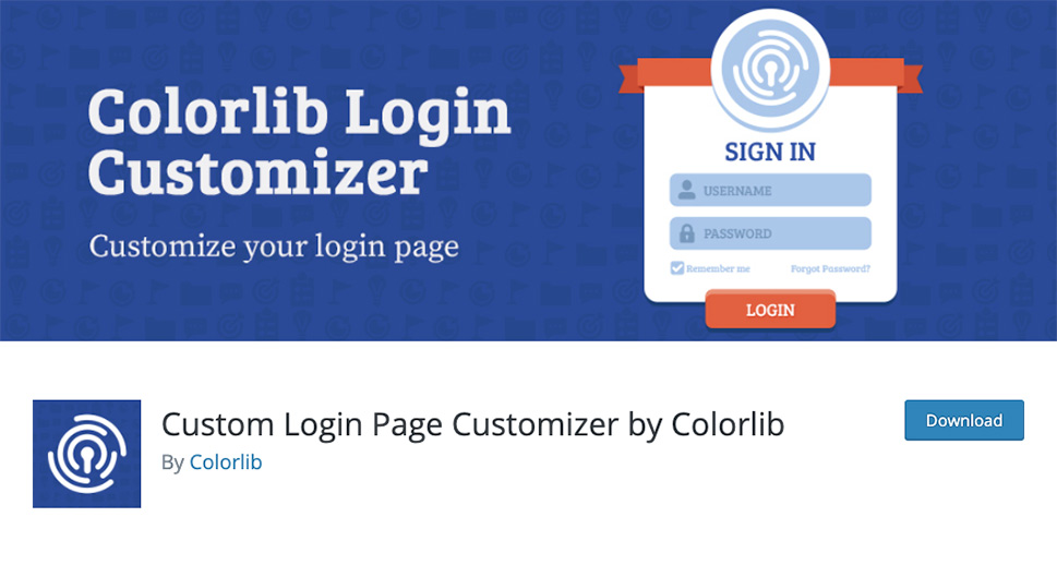 Custom Login Page