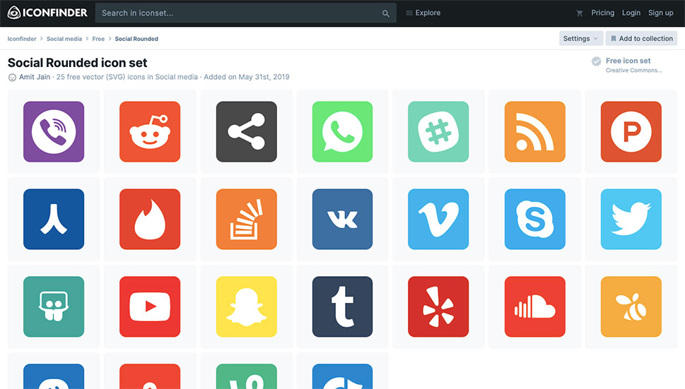 Download 14 Best Free Social Media Icons Sets For Wordpress Qode Interactive