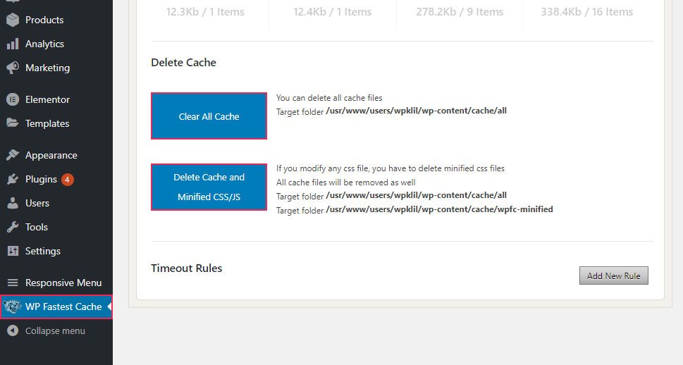 WP Fastest Cache