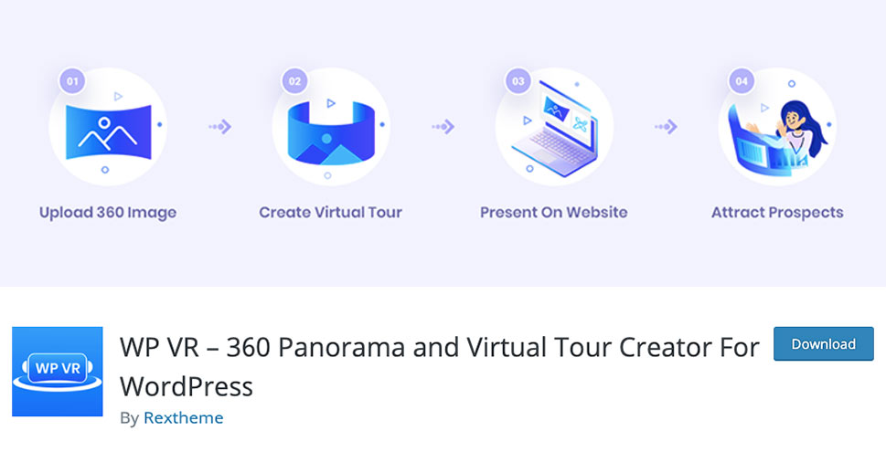 WP VR – 360 Panorama and Virtual Tour Creator For WordPress