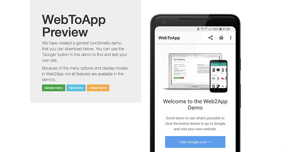 Web2App