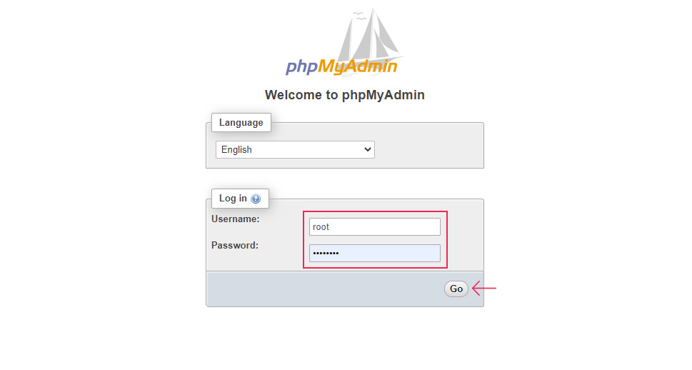 phpMyAdmin Go