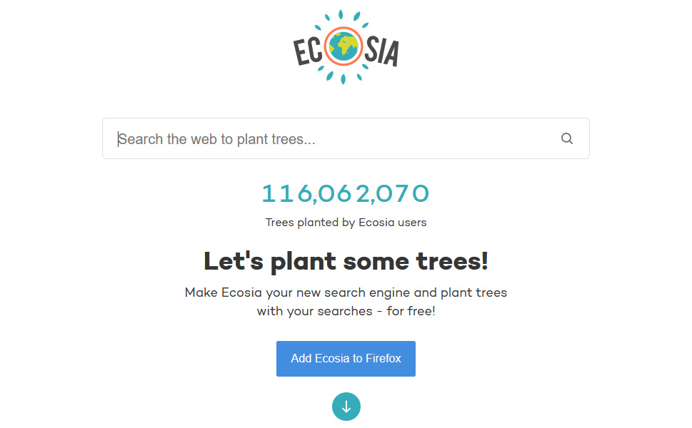 Ecosia Search