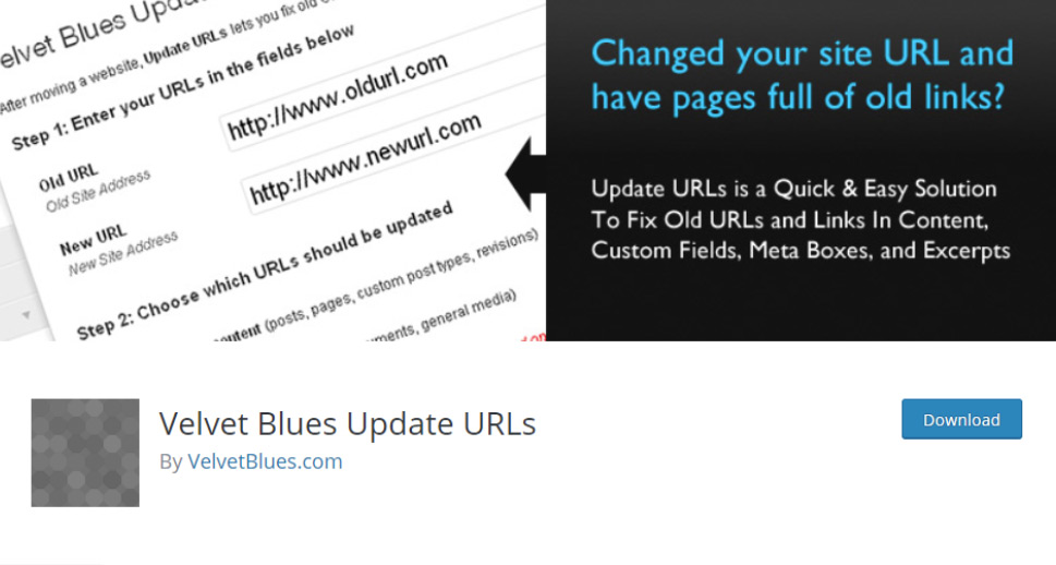 Velvet Blues Update URLs