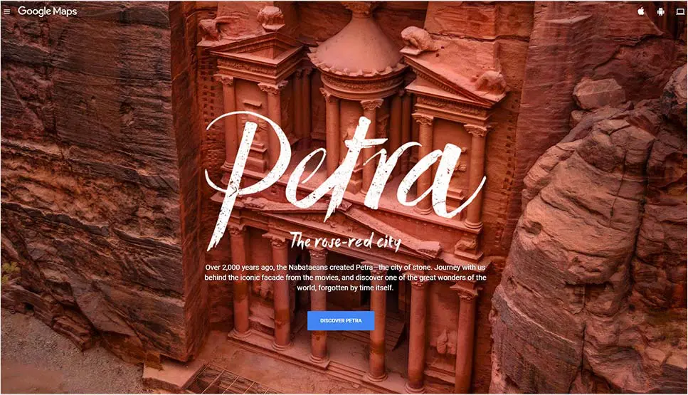 Google Street View Treks: Petra