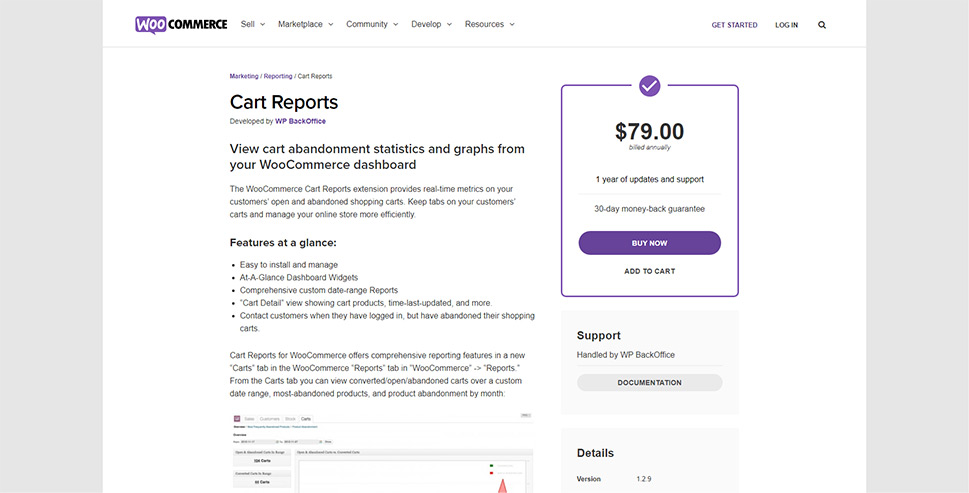 Cart Reports for WooCommerce