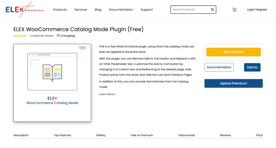 ELEX WooCommerce Catalog Mode