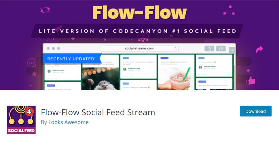 Flow-Flow Social Feed Stream