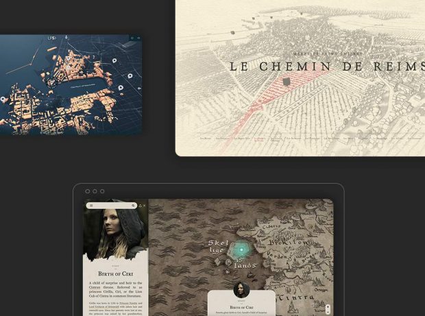 Inspiring Examples of Interactive Maps in Web Design b;og