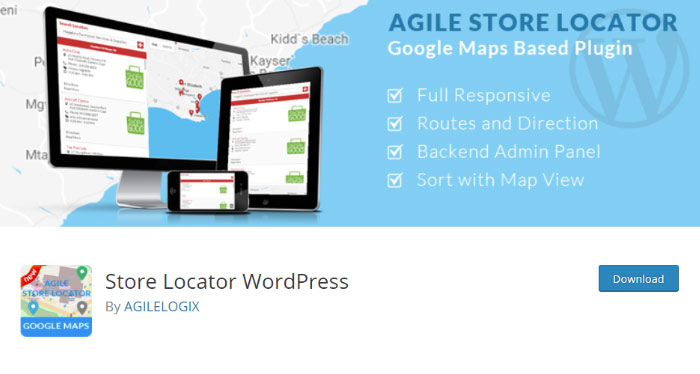 Agile WordPress Store Locator