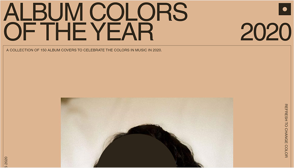 Album Colors of the Year