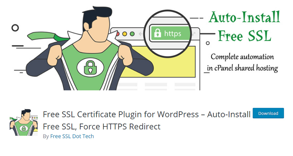 Free SSL Certificate Plugin