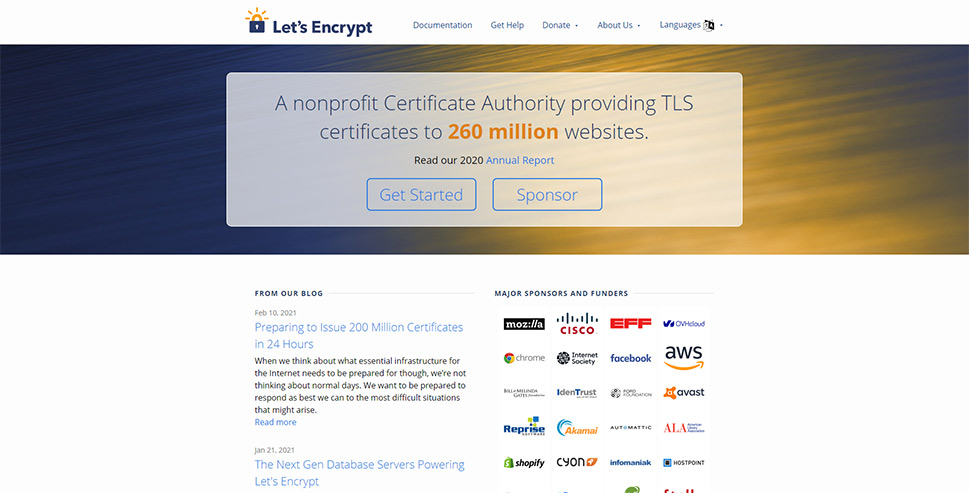 Let’s Encrypt