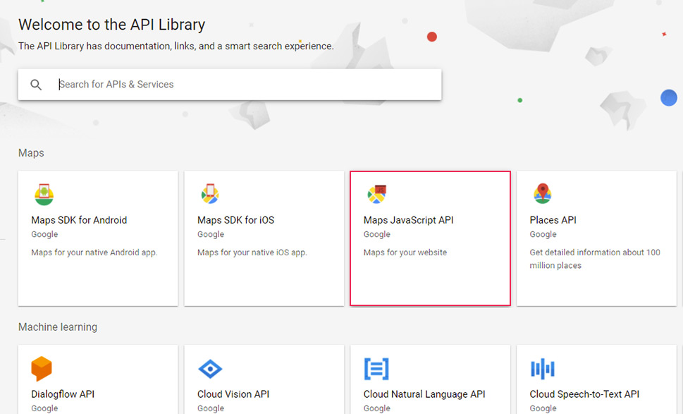 Maps JavaScript API