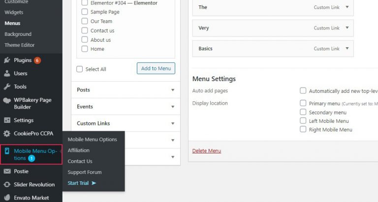 How to Hide Mobile Menu on Your WordPress Site - Qode Interactive