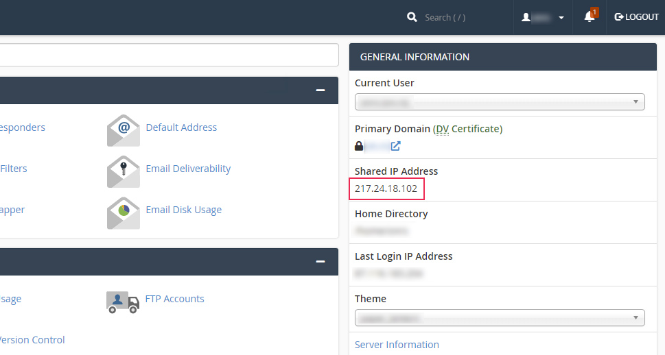 Shared IP Address