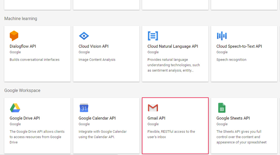 Gmail Mailer Gmail API