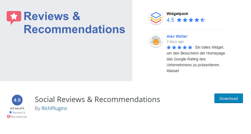 Social Reviews & Recommendations