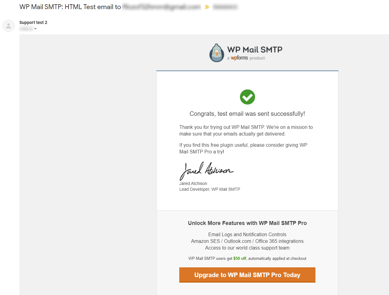 WP Mail SMTP