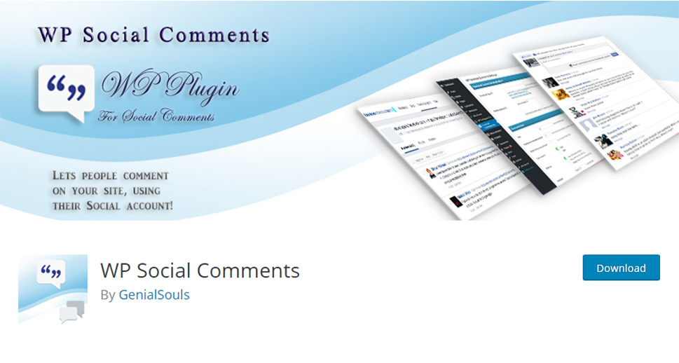 WP Social Comments