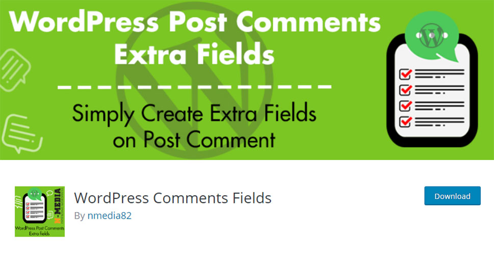 WordPress Comment Fields