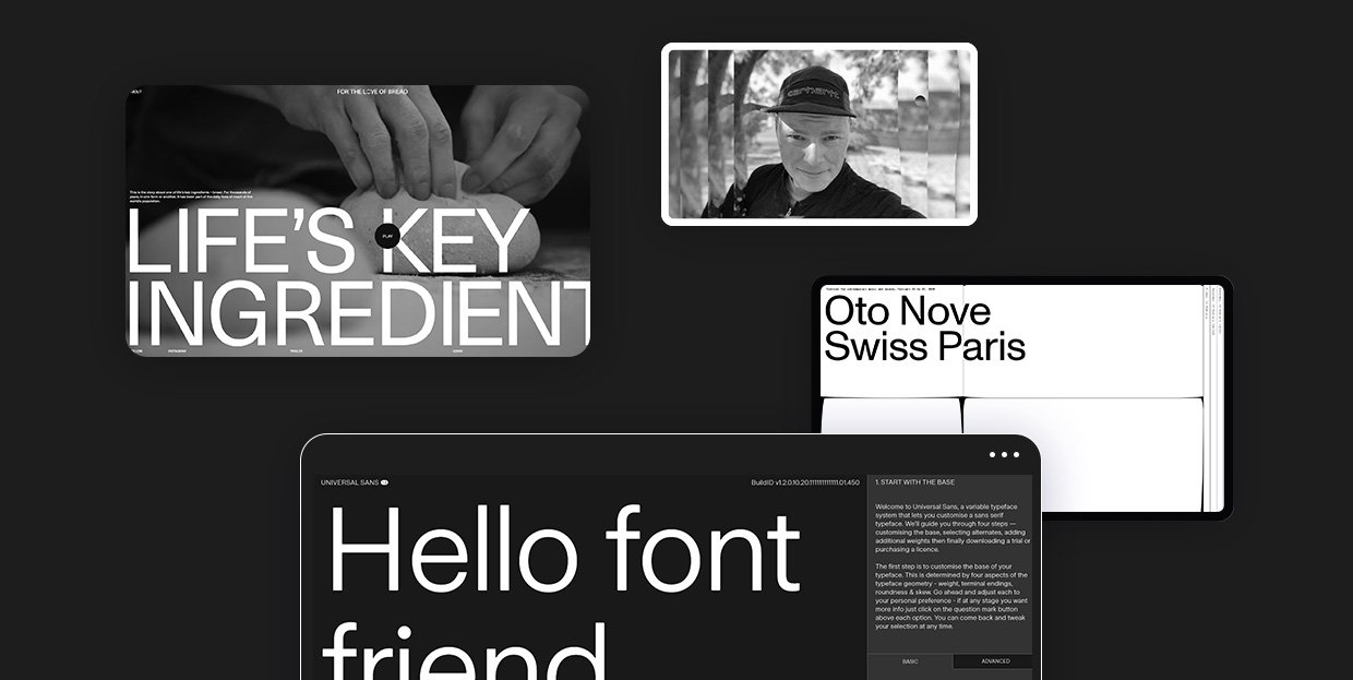 Beautiful Examples of Black and White Websites