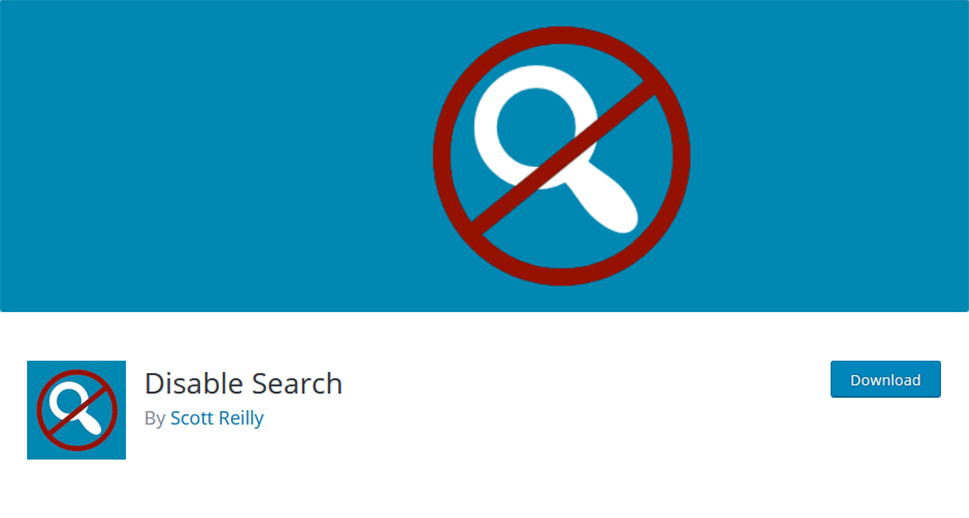 Disable Search