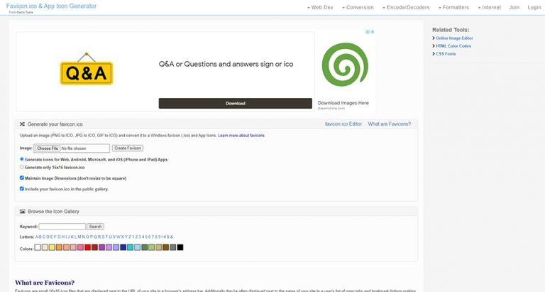 favicon and app icon generator favicon and app icon generator
