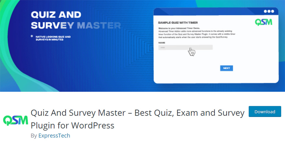 Quiz And Survey Master