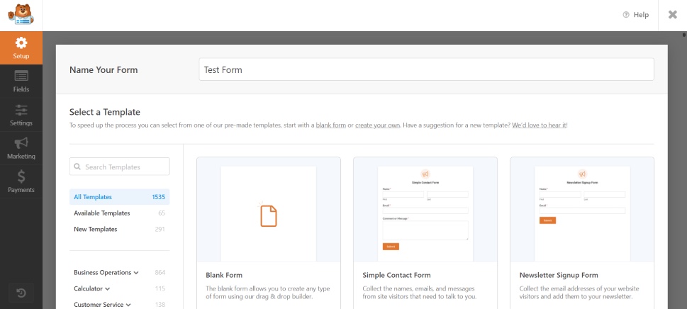 Simple Contact Form