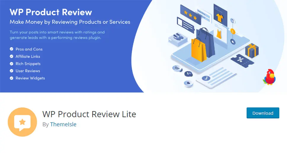 WP Product Review Lite