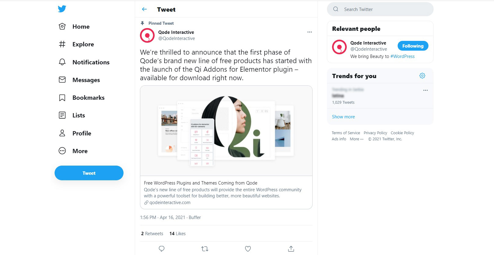 How to Add Twitter Cards to WordPress - Qode Interactive