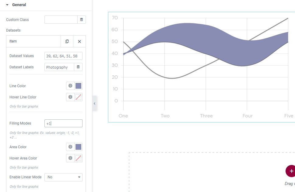 Graphs Change Item Options