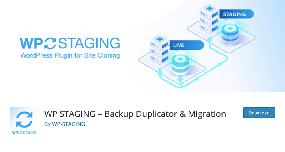 WP Staging – Backup Duplicator & Migration