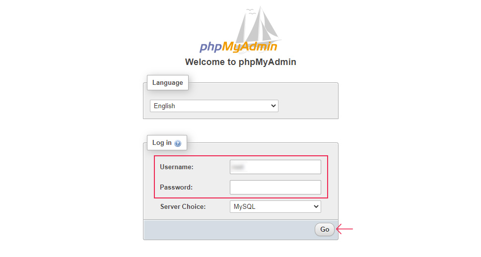 phpMyAdmin Localhost