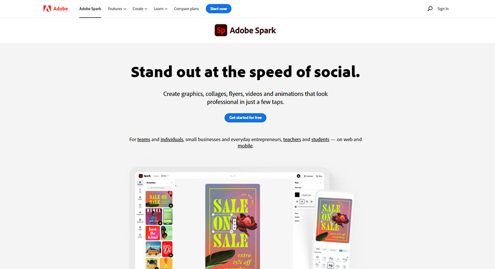 Adobe Spark