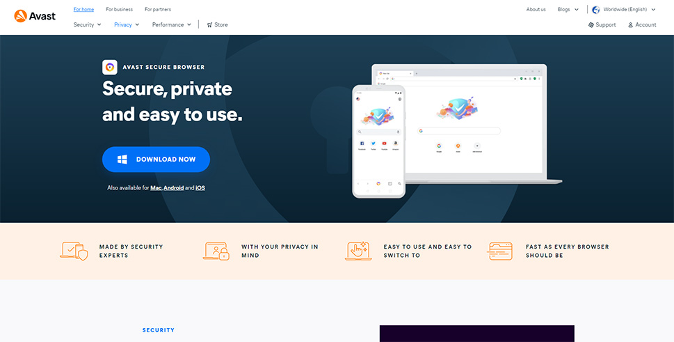 Avast Secure Browser