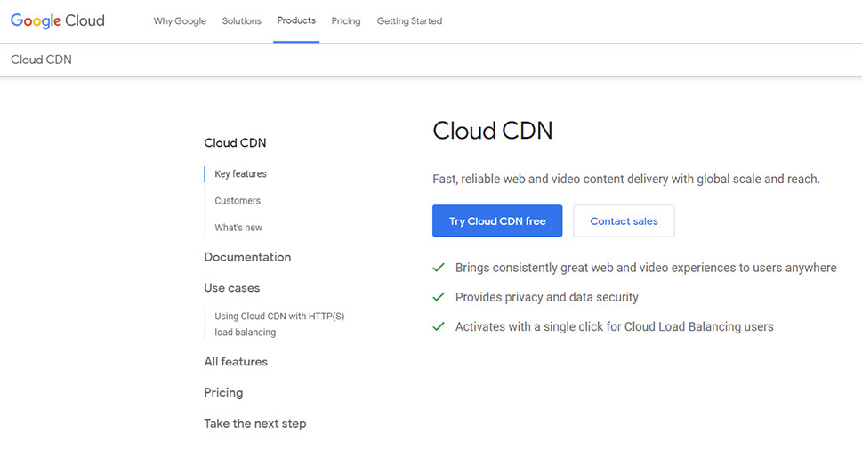 Google Cloud CDN