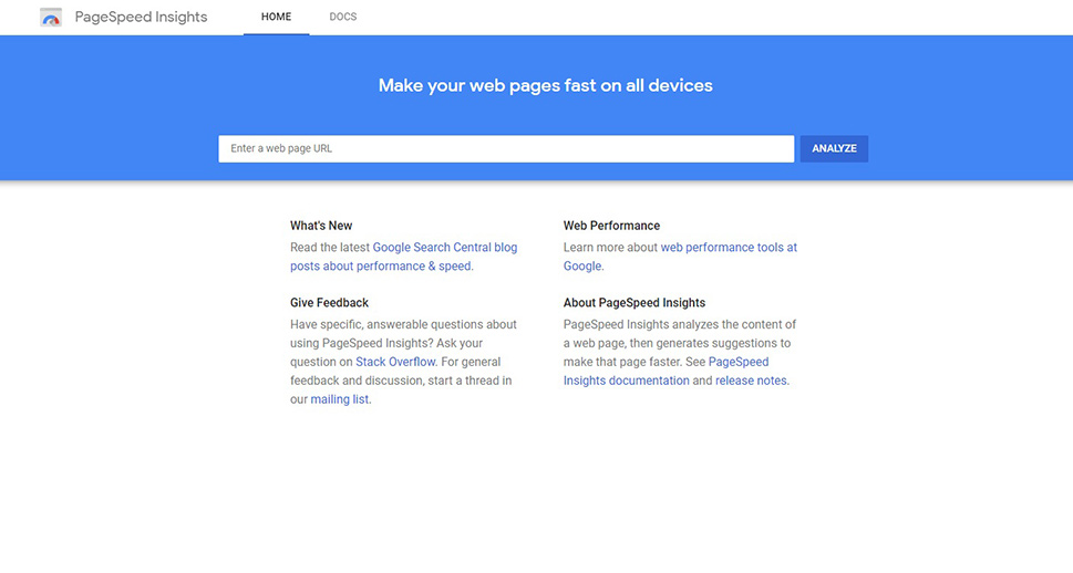 Google PageSpeed Insights