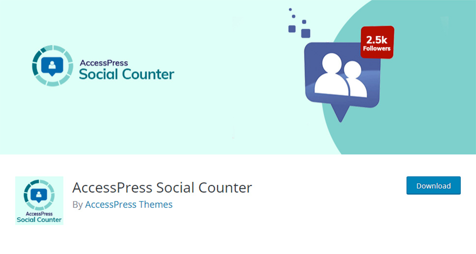 AccessPress Social Counter