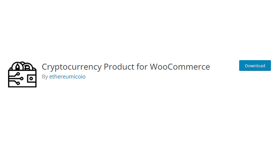 Cryptocurrency Product for WooCommerce