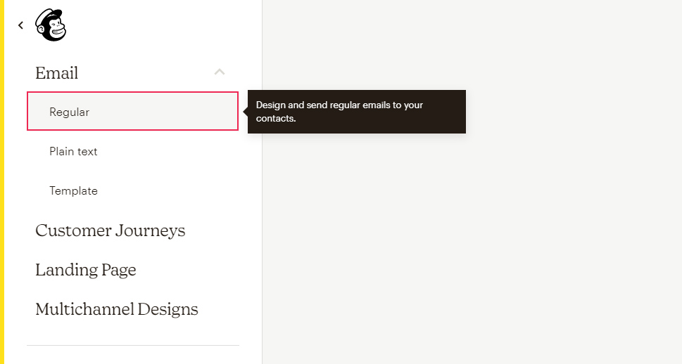 MailChimp Email Regular