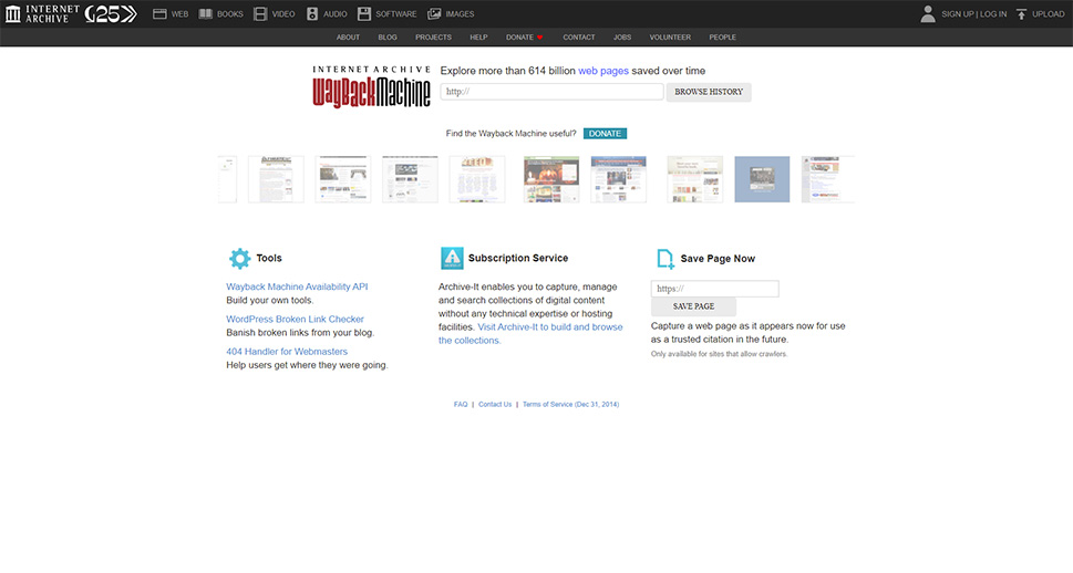 Wayback Machine