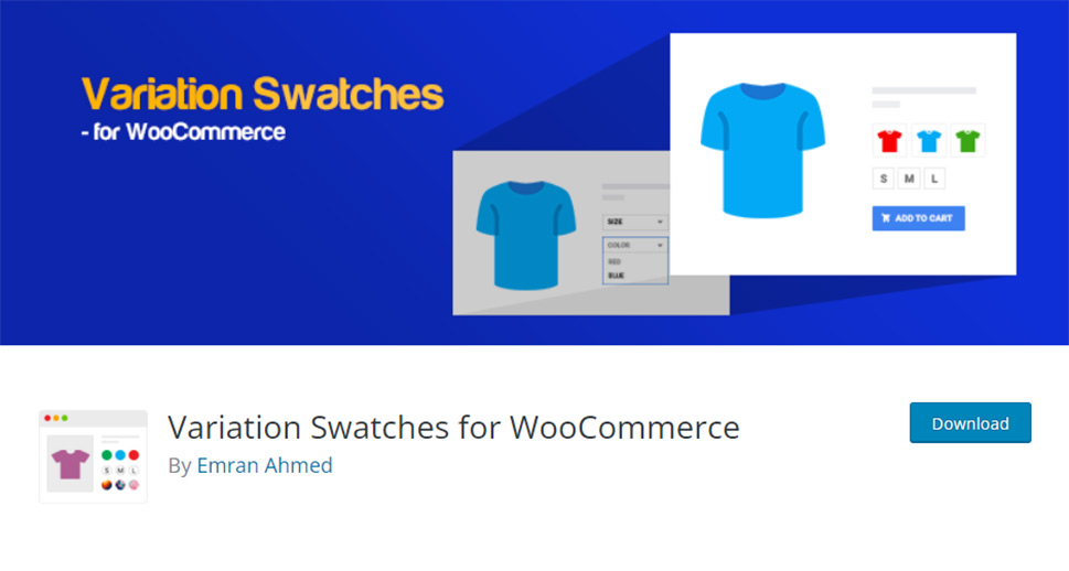 Variation Swatches for WooCommerce