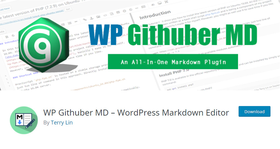 WP Githuber MD