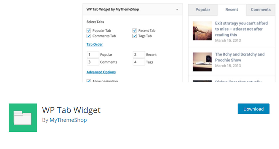 WP Tab Widget