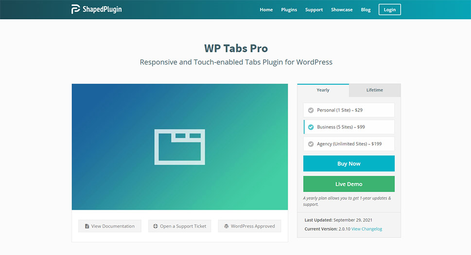 WPTabs PRO