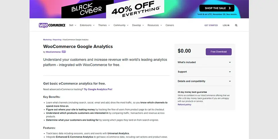 WooCommerce Google Analytics