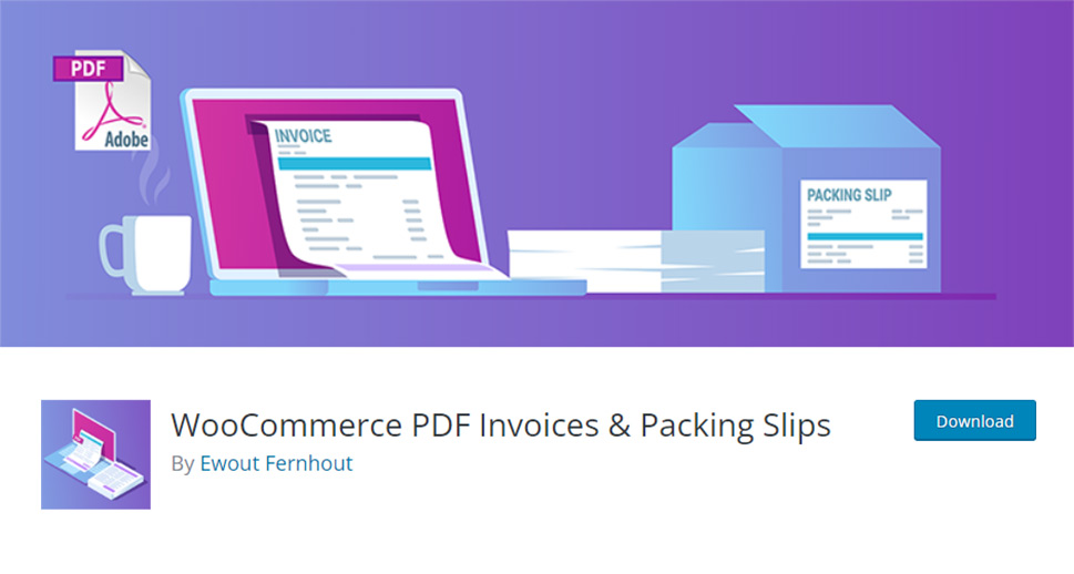 WooCommerce PDF Invoices & Packing Slips